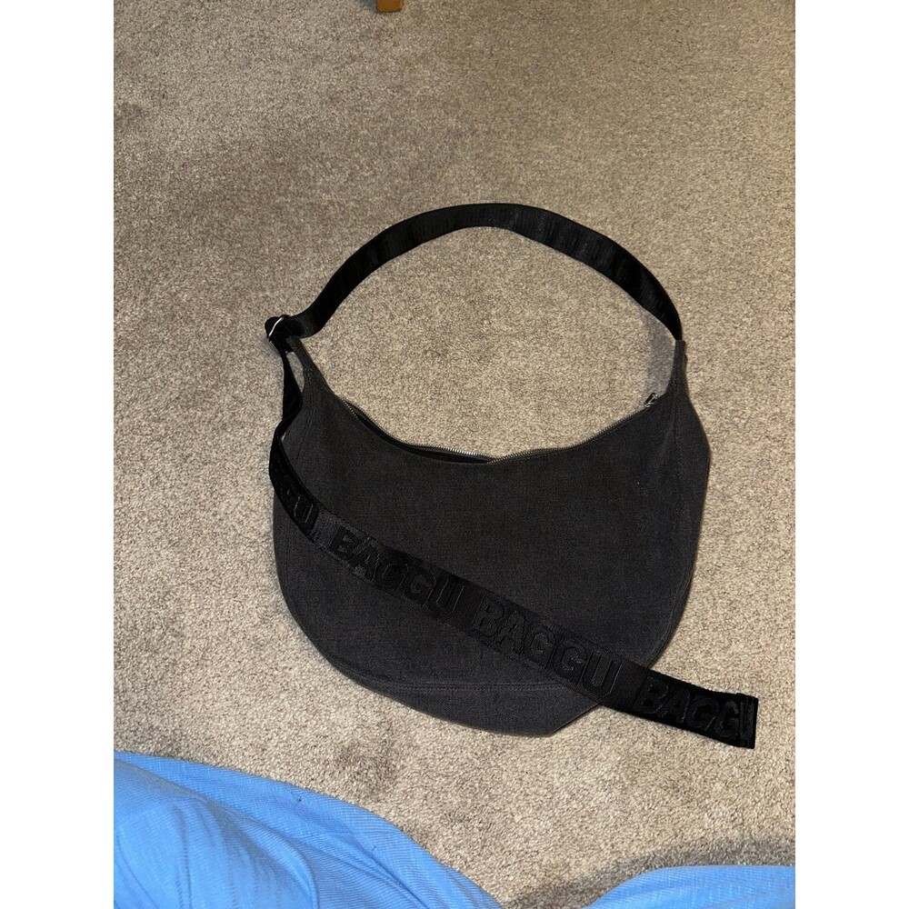 Denim Baggu crescent